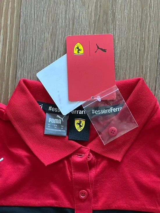 Authentic PUMA x Scuderia Ferrari Formula 1 Team Polo Shirt (Women’s) - Picture 7 of 10
